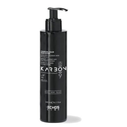 KARBON9 fekete hajszínező pakolás - 240ml
