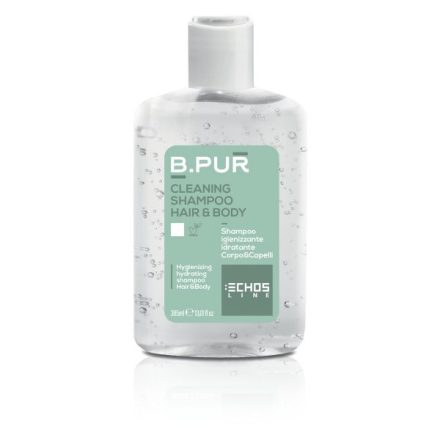 B.PUR Tisztító, fertőtlenítő és hidratáló sampon és tusfürdő - 385 ml