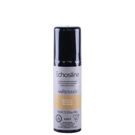 ECHOSLINE - HAIRETOUCH 75ML - Azonnali hatású hajszínező spray - Sötét Szőke